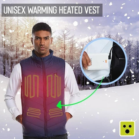 Image of HeatVest Unisex Warming Heated Vest Jacket